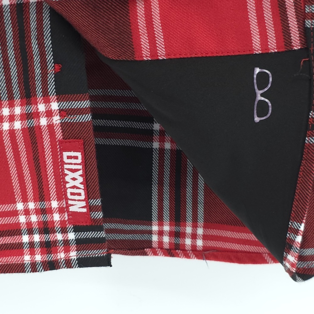 Dixxon Flannel Shirt Snap On Tools Edition  Rare Mens Medium Long Sleeve Button - Picture 4 of 10